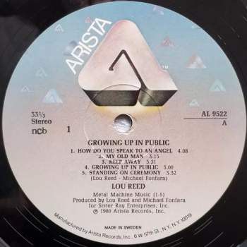 Lou Reed: Growing Up In Public