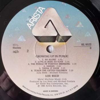 Lou Reed: Growing Up In Public