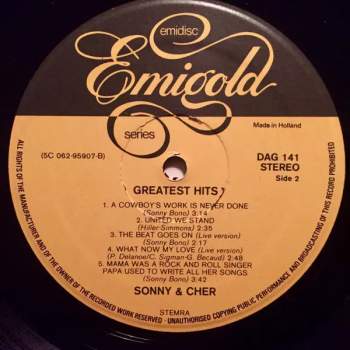 Sonny & Cher: Greatest Hits