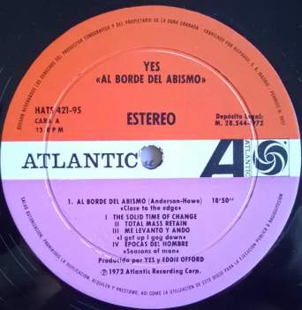 Yes: Close To The Edge