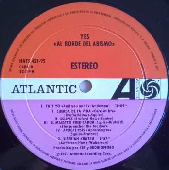 Yes: Close To The Edge