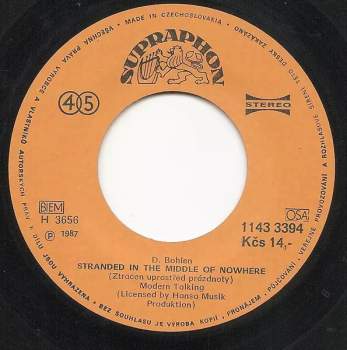 Modern Talking: Geronimo's Cadillac / Stranded In The Middle Of Nowhere