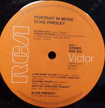 Elvis Presley: A Portrait In Music