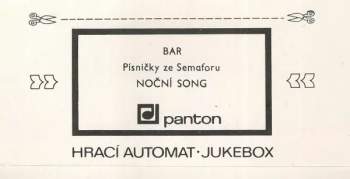 Jiří Suchý: Bar / Noční Song