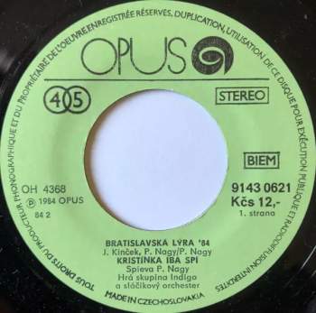 Peter Nagy: Kristínka Iba Spí / Spútaná Láskou