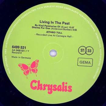 Jethro Tull: Living In The Past