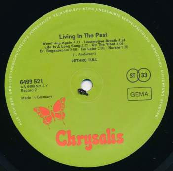 Jethro Tull: Living In The Past