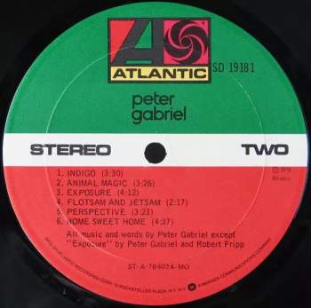 Peter Gabriel: Peter Gabriel