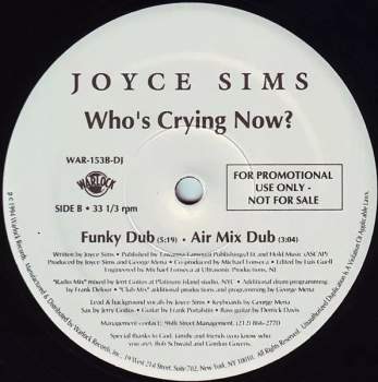 Joyce Sims: Who's Crying Now?