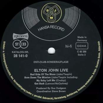 Elton John: Live