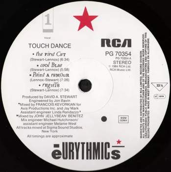 Eurythmics: Touch Dance