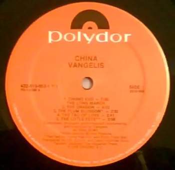Vangelis: China = 中國
