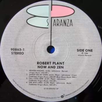 Robert Plant: Now And Zen