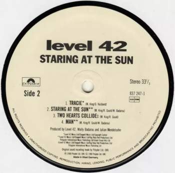Level 42: Staring At The Sun