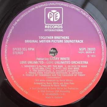 Barry White: Together Brothers (Original Motion Picture Soundtrack)