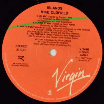 Mike Oldfield: Islands
