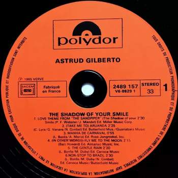 Astrud Gilberto: The Shadow Of Your Smile