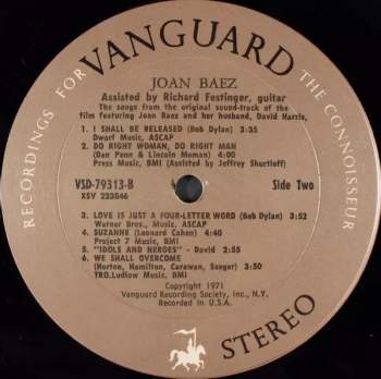 Joan Baez: Carry It On - Original Sound Track Album