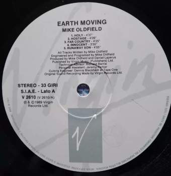Mike Oldfield: Earth Moving