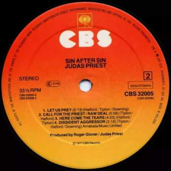 Judas Priest: Sin After Sin