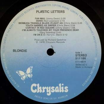 Blondie: Plastic Letters