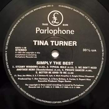 Tina Turner: Simply The Best