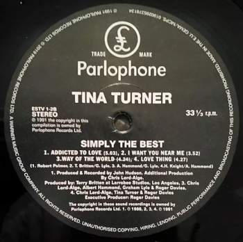 Tina Turner: Simply The Best