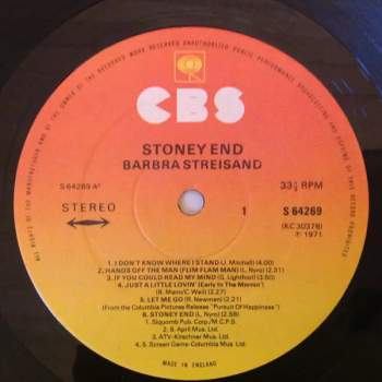 Barbra Streisand: Stoney End