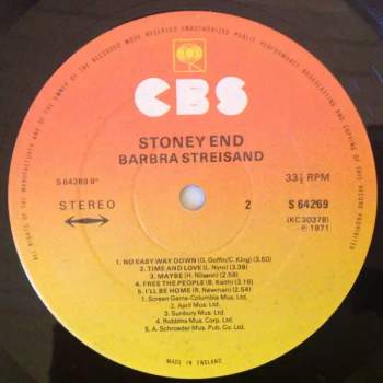 Barbra Streisand: Stoney End