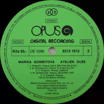 Marika Gombitová: Ateliér Duše