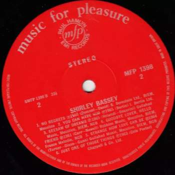 Shirley Bassey: The Fabulous Shirley Bassey