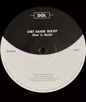 Chet Baker Sextet: Chet Is Back!