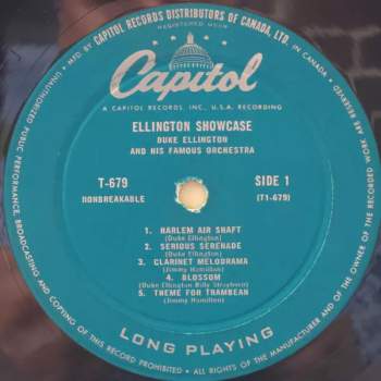 Duke Ellington And His Orchestra: Ellington Showcase