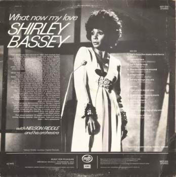 Shirley Bassey: What Now My Love