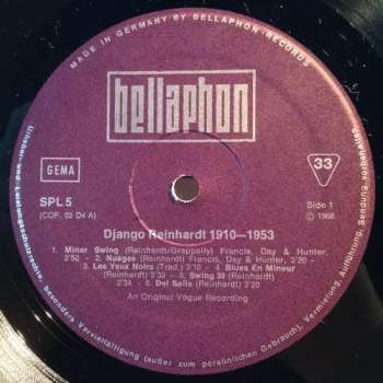 Django Reinhardt: 1910 - 1953