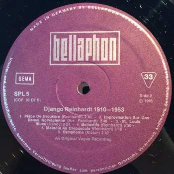 Django Reinhardt: 1910 - 1953