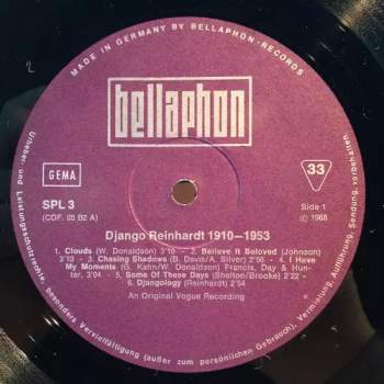Django Reinhardt: 1910 - 1953