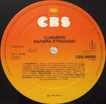 Barbra Streisand: Songbird