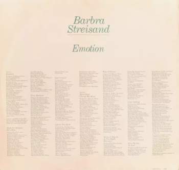 Barbra Streisand: Emotion
