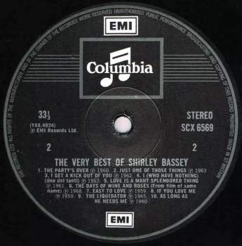 Shirley Bassey: The Very Best Of Shirley Bassey