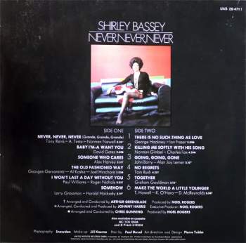 Shirley Bassey: Never Never Never
