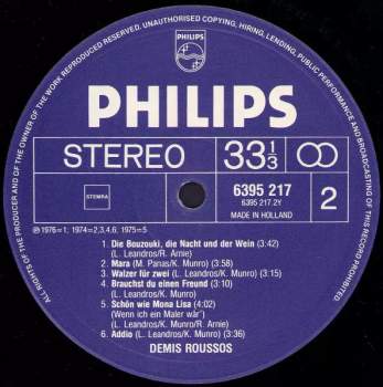 Demis Roussos: Demis Roussos