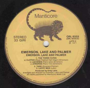 Lake & Palmer Emerson: Emerson Lake & Palmer
