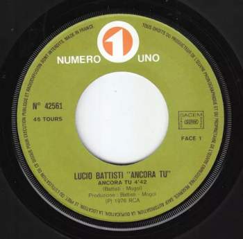 Lucio Battisti: Ancora Tu / La Compagnia