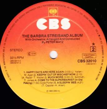 Barbra Streisand: The Barbra Streisand Album