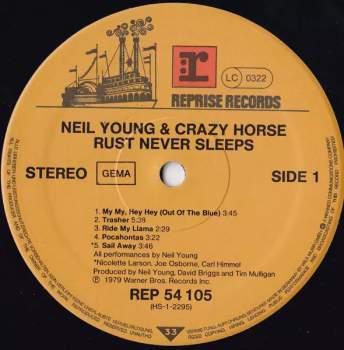 Neil Young & Crazy Horse: Rust Never Sleeps