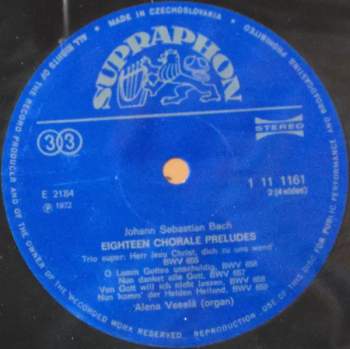 Johann Sebastian Bach: Eighteen Chorale Preludes