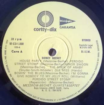 Sidney Bechet: Sidney Bechet