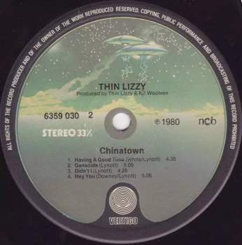 Thin Lizzy: Chinatown