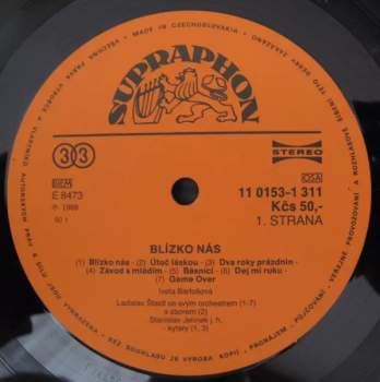 Iveta Bartošová: Blízko Nás